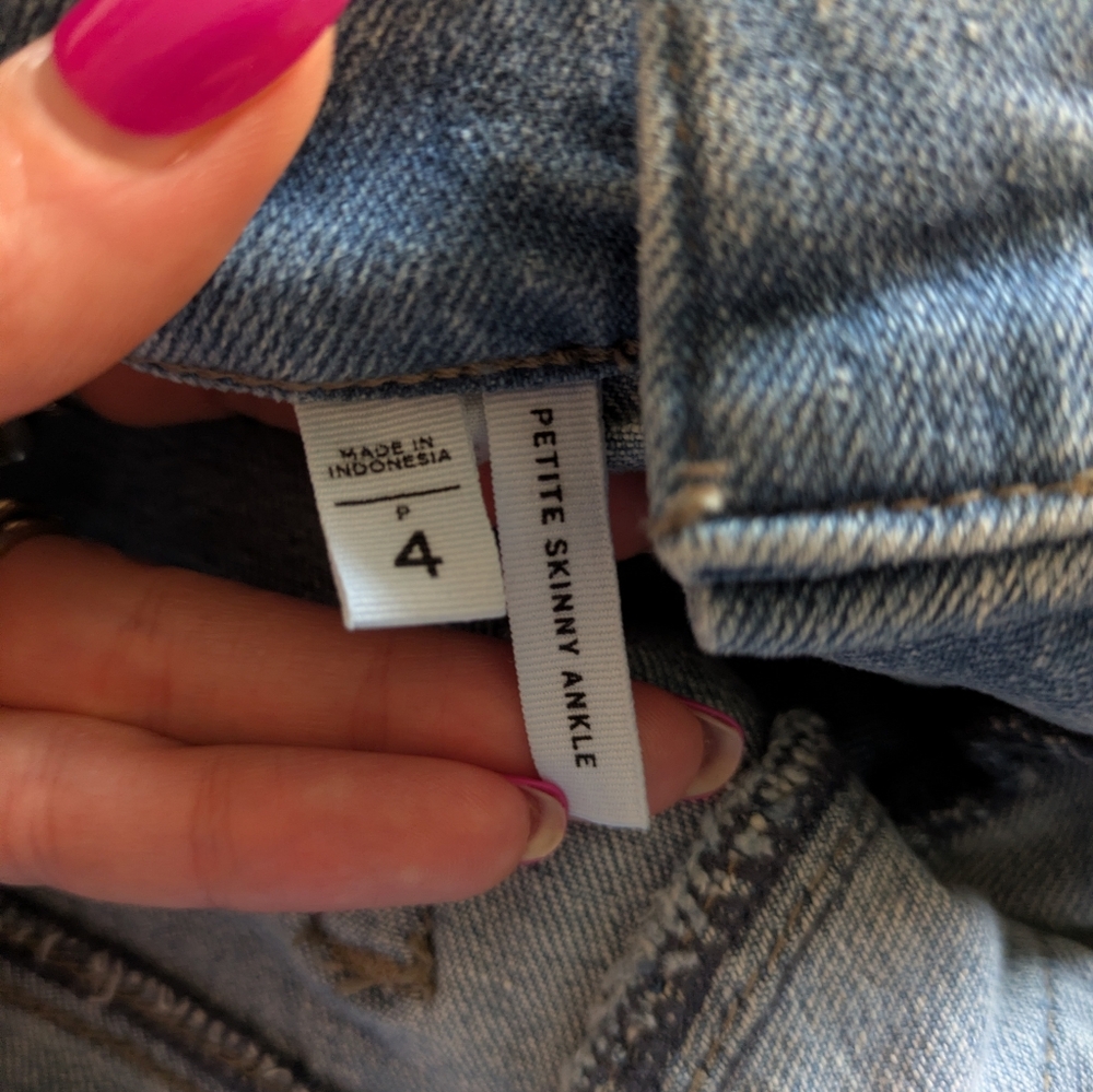 LOFT Skinny Ankle Jeans 4P - Picture 7 of 10